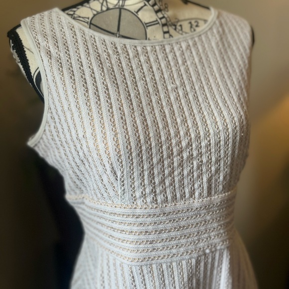 Knit lace Flare Dress - Picture 9 of 11